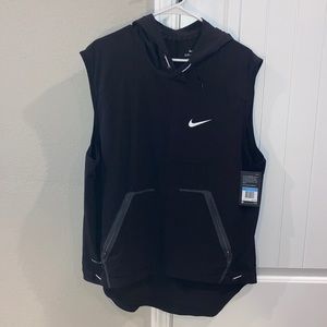 Nike Alpha Fly Rush Hooded Vest. Sleeveless Hoodie